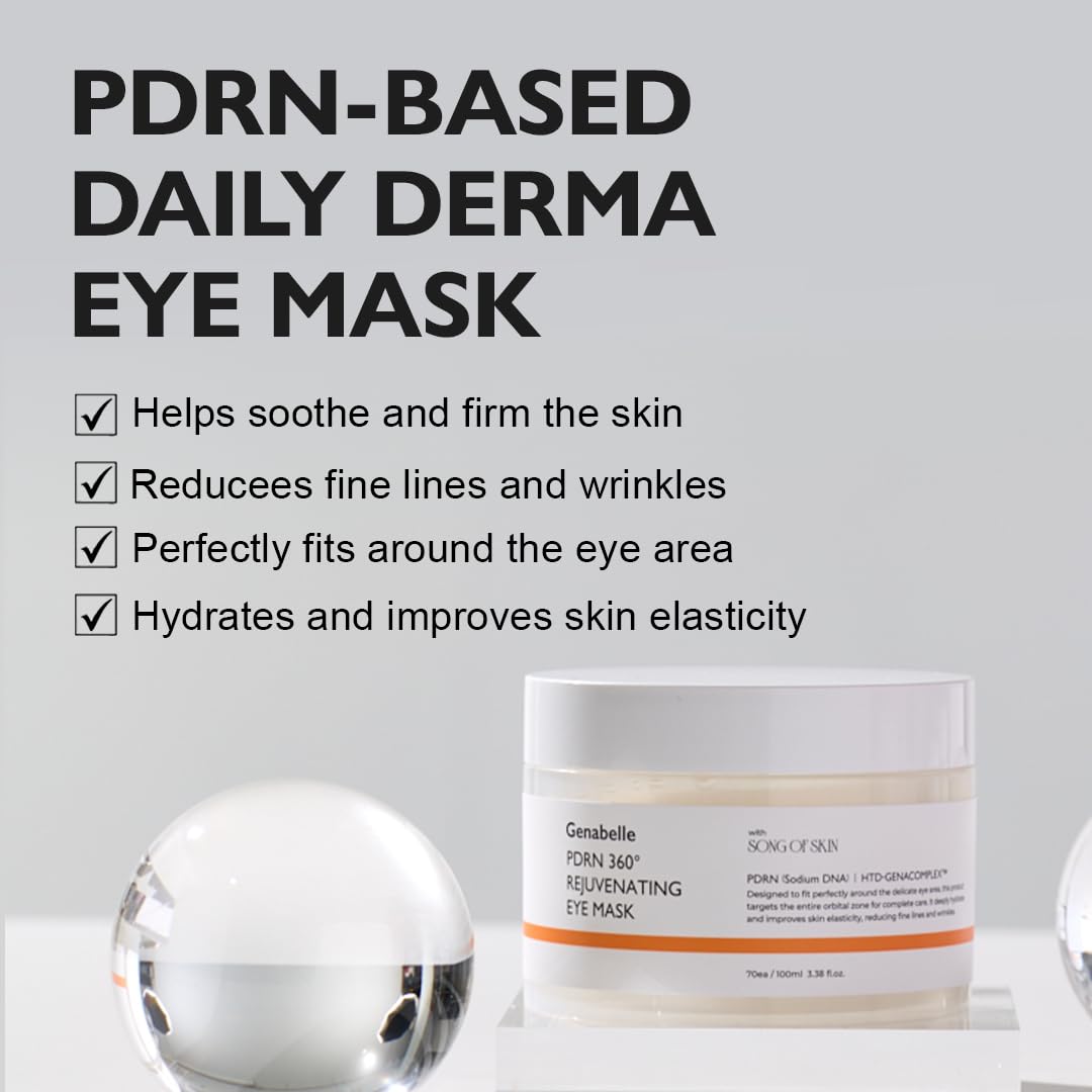 Genabelle [70ea] PDRN 360 Rejuvenating Eye Mask 100ml 